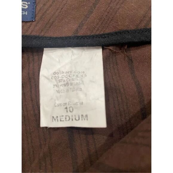 Dockers Brown Pants Size 10 - Picture 7 of 7